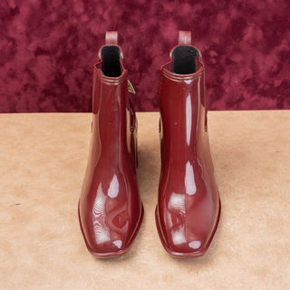 Jeffrey Campbell Women Cherry Rubber Wellies Western Chelsea Festival Boots 8