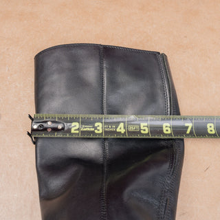 Corso Como Women Black Leather Equestrian Classic Riding Knee Boots sz 5