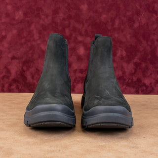 Keen Women Kosa Black Leather Weatherproof Festival Party Chelsea Boots sz 8.5