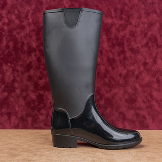 Tommy Hilfiger Wmn Festival Wide Calf Farm Riding Wellie Rubber Rain Boots sz 8