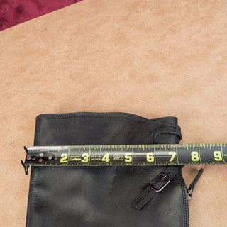 Free People Women Everly Black Leather Riding Tall Knee Boots sz 7US EUR38