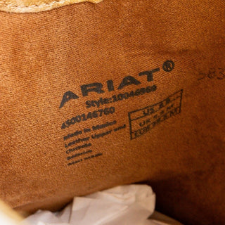 Ariat Wmn Elvira Terracotta Brown Suede Western Cowboy Stretchfit Knee Boots 8.5