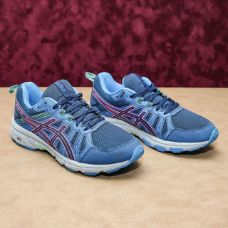 Asics Women Gel-Venture 7 1012A476 Running Blue sneakers size 8