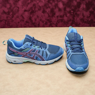 Asics Women Gel-Venture 7 1012A476 Running Blue sneakers size 8