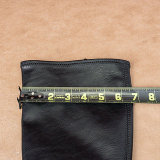 Vagabond Women Kenova Tall Black Leather Lug Festival Chunky Boots Sz 8US EUR38