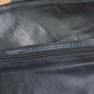 Vagabond Women Kenova Tall Black Leather Lug Festival Chunky Boots Sz 8US EUR38