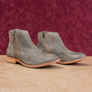 Kork Ease Women Taupe Distress Leather Modern Western Comfortable Boots sz 7