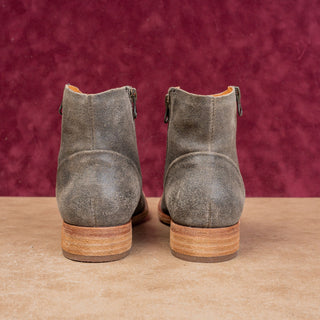 Kork Ease Women Taupe Distress Leather Modern Western Comfortable Boots sz 7