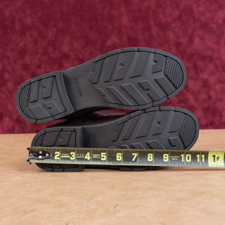 Easy Street Women Erica Burgundy Wide Calf Faux Leather Riding Knee Boots sz 10