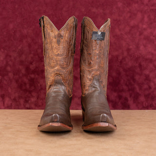 Cody James Men Hall Brown Leather Cowboy Western Mid Boots sz 8