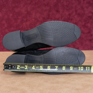 La Canadienne Women Halo Black Suede Waterproof Buckle Zip Fashion Boots sz 9.5