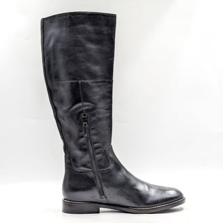 Cole Haan Wmn Harrington Grand OS Black Leather Riding Tall Fashion Boots sz 9.5