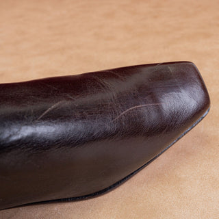 Vince Camuto Women Librina Brown Leather Zip Riding Tall boots sz 8.5