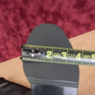 La Canadienne Women Stev Black Leather Buckle Waterproof Riding Zip Knee Boots 6