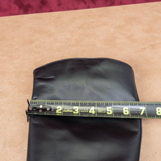 La Canadienne Women Stev Black Leather Buckle Waterproof Riding Zip Knee Boots 6