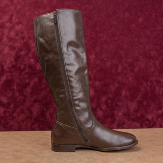Paul Green Women Vintage Y2K Brown Leather Equestrian Riding Boots 8.5US AUS 6