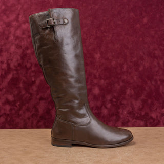 Paul Green Women Vintage Y2K Brown Leather Equestrian Riding Boots 8.5US AUS 6
