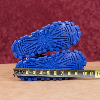 UGG Women Classic Brellah Regal Blue Plush Faux Fur Lined Snow Boots sz 6