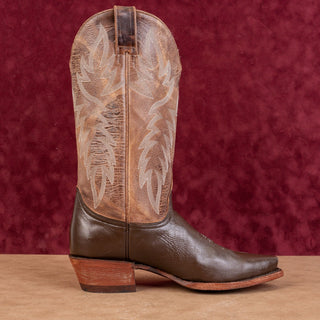 Idyllwind Women Free To Roam Brown Leather Western Cowvoy Snip Toe Boots sz 9