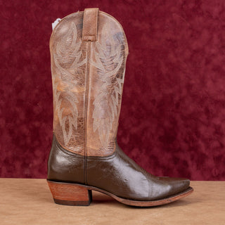 Idyllwind Women Free To Roam Brown Leather Western Cowvoy Snip Toe Boots sz 9