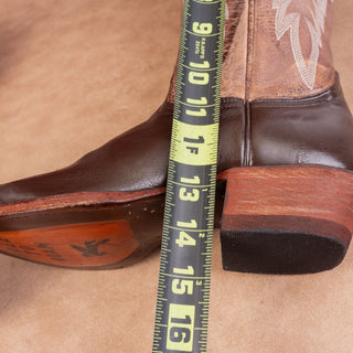 Idyllwind Women Free To Roam Brown Leather Western Cowvoy Snip Toe Boots sz 9