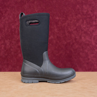 Bogs Women Crandall Faux Fur Lined Waterproof Black Rain Tall boots size 11