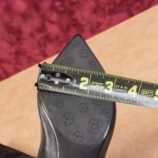 Ted Baker London Seydi Dress Office Black Croc Leather Pointy Boots 7US EUR37