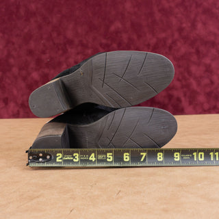 Lucky Brand Women Black Suede Western Cowboy Zip Knee Boots Sz 5 EUR 36