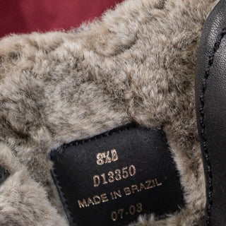 Cole Haan Women Country Black Leather Waterproof Vibram Lug Ankle Boots sz 8.5