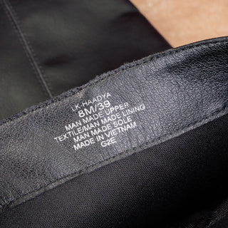 Lucky Brand Women Black Leather Fashion Riding Equestrian Knee Boots 8US EUR39