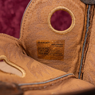 Ariat Work Men Heritage Roughstock Oiled Row Leather Wide Square Toe Boots 10.5