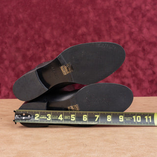 JCrew Harper Vintage Y2K Dark Brown Leather Riding Equestrian Zip Tall Boots 5.5