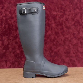 Hunter Women Original Tour Farm Barn Black Wellies Rain Rubber Boots 8US EUR39