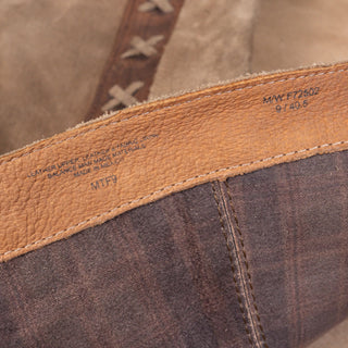 Born Women Ali Brown Distress Suede Farm Riding Knee Boots sz 9US EUR40