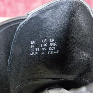 Stuart Weitzman Women Norah Black Leather Chelsea Boots size 9.5
