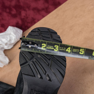 UGG Women Jillian Black Suede Shearling Lined Zip Moto Biker Boots sz 6