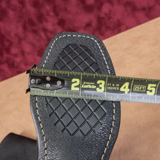 Frye Women Harness 12R Black Moto Biker Leather Mid Calf Boots 7M