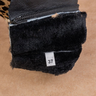 Montelliana 1965 Women Tamara Genuine Shearling Lined Chelsea Boots sz 6 EUR37