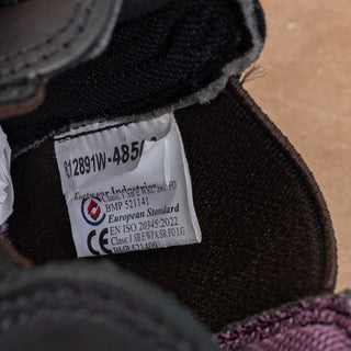 Steel Blue Wmn Hobart Steel Toe Work Black Leather Orthopedic Chelsea Boots 7.5