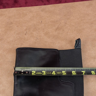 La Canadienne Women Boden 50mm Black Leather Riding Lug Boots sz 10US EUR40