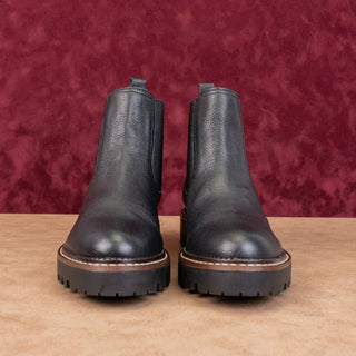 Caslon Women Miller Black Leather Water Resistant Chelsea Boots Sz 8.5