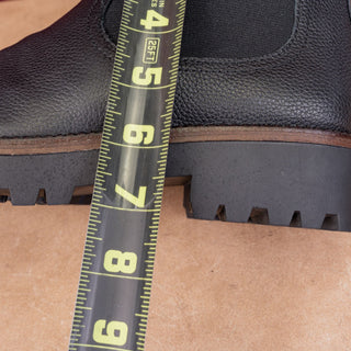 Caslon Women Miller Black Leather Water Resistant Chelsea Boots Sz 8.5