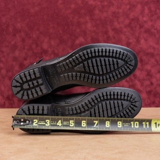 La Canadienne Women Strappy Black Leather Waterproof Riding Knee Boots sz 10