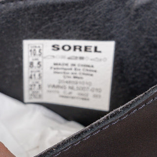 Sorel Women Brex Waterproof Black Leather Platform Chelsea Ankle Boots sz 10.5