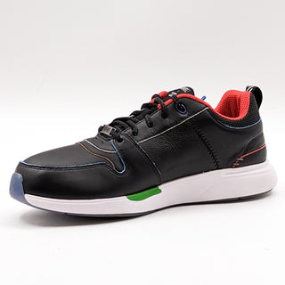 Marvel X Toms Men Arroyo Black Leather Mesh Sneakers size 9
