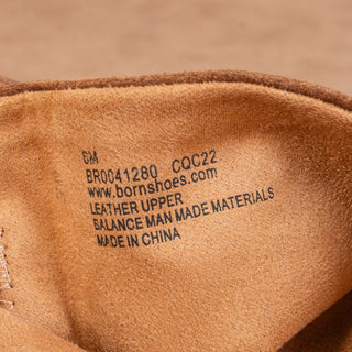 Born Women Britton Distress Brown Western Zip OTK Fashion Boots sz 6