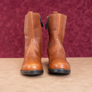 Baffin Cambridge Women Barley Leather Mid Calf Boots Size 6.5M