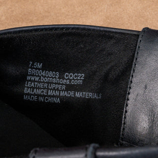 Born Women Shaunie Black Leather Zip Farm Riding Fashion Knee Boots sz 7.5