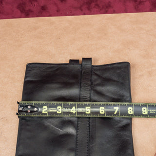 Vince Camuto Signature Women Kylar Black Leather OTK Fashion Boots sz 8