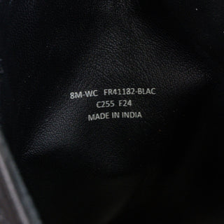 Frye Women Blair Black Leather Western Cowboy Wide Calf Knee Boots sz 8